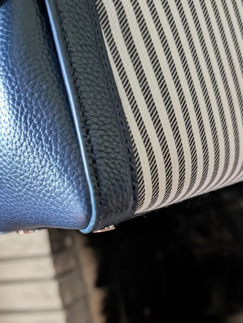 Kate Spade Medium Knot Satchel In Blazer Blue
